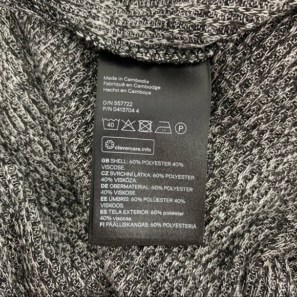 Divided by H&M Open Front Knit Cardigan Size M Worn By Lydia Martin Teen Wolf - Picture 5 of 5